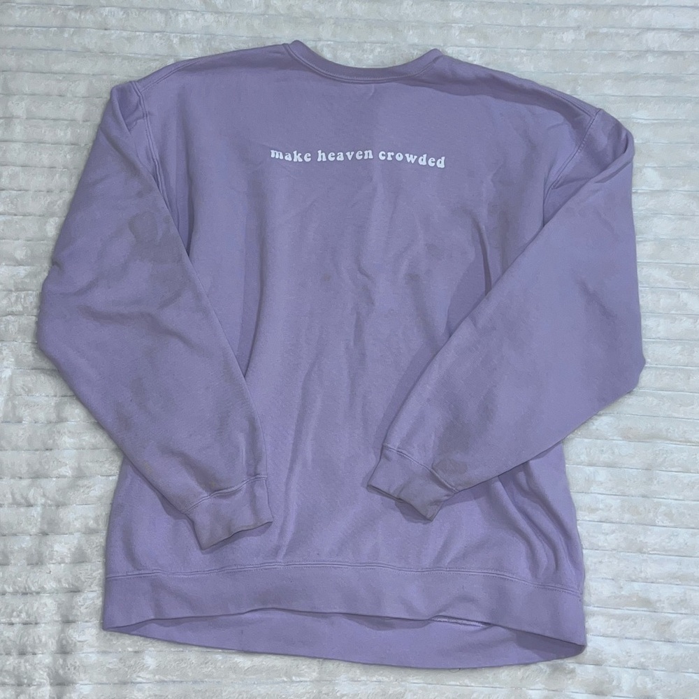 Comfort Colors Lavender Crewneck Sweater